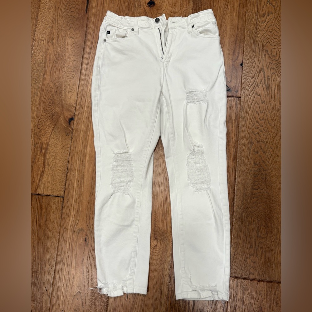 KanCan Off-White Denim Jeans